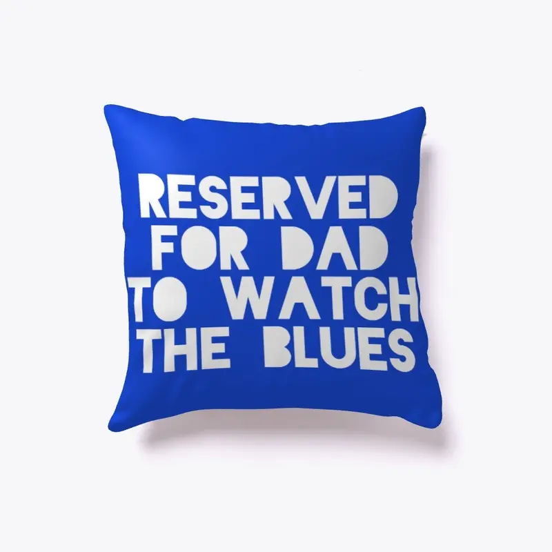 Dads Blues pillow