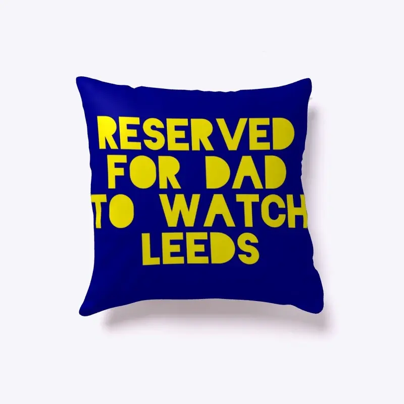 Dads Leeds pillow